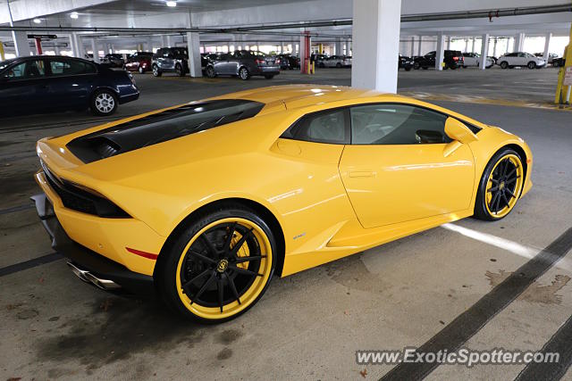 Lamborghini Huracan spotted in McLean, Virginia