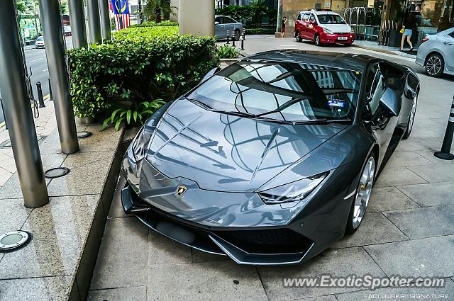Lamborghini Huracan spotted in Kuala Lumpur, Malaysia