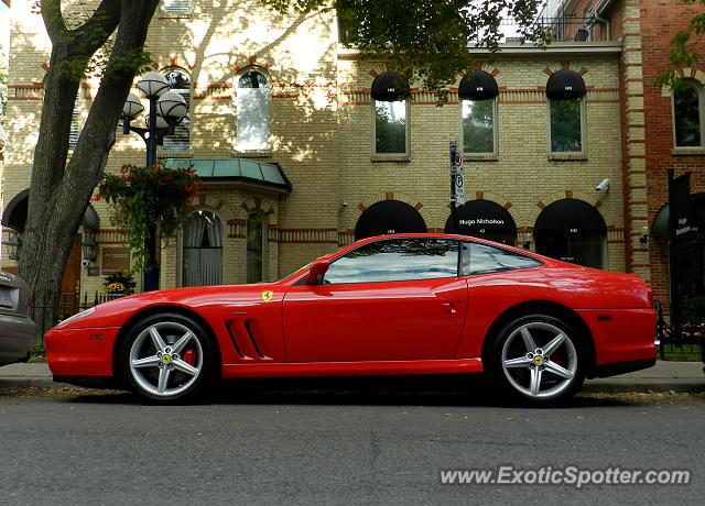 Ferrari 575M spotted in Toronto, Canada