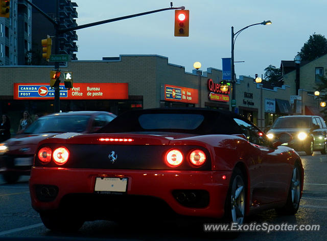 Ferrari 360 Modena spotted in London, Ontario, Canada