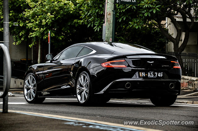 Aston Martin Vanquish spotted in Sydney, Australia