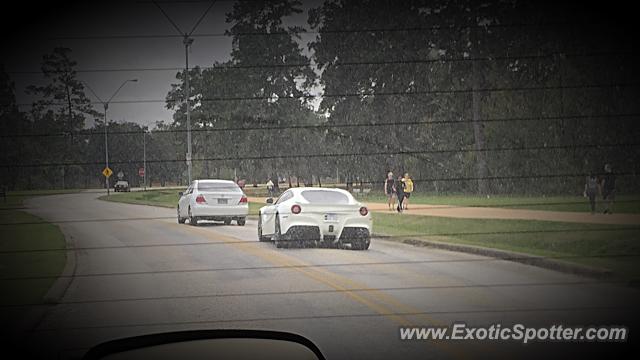 Ferrari F12 spotted in Houston, Texas