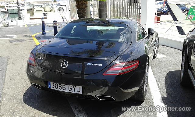 Mercedes SLS AMG spotted in Marbella, Spain