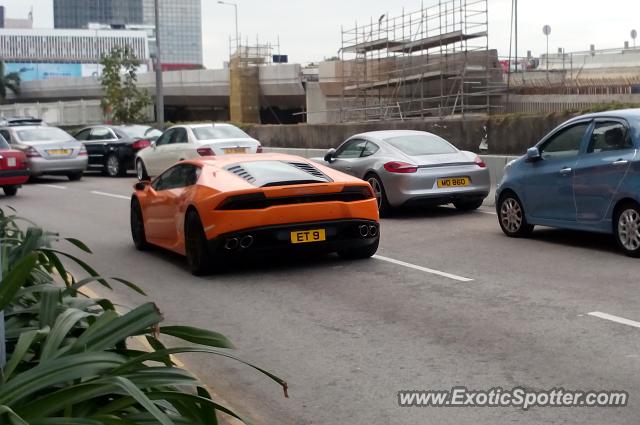 Lamborghini Huracan spotted in Hong Kong, China