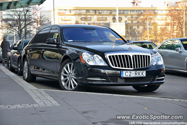 Mercedes Maybach spotted in Warsaw, Poland