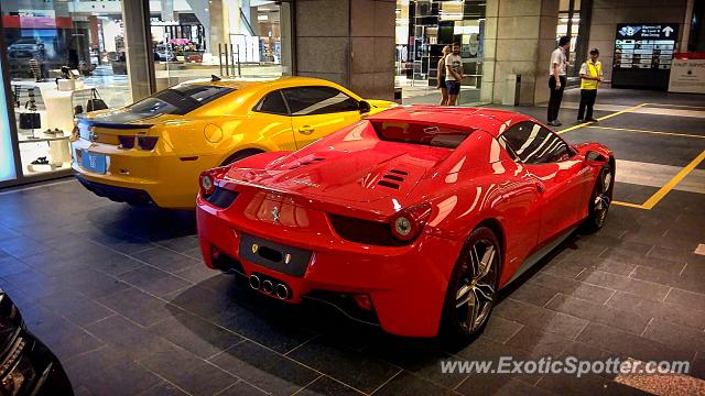 Ferrari 458 Italia spotted in Pavilion, KL, Malaysia