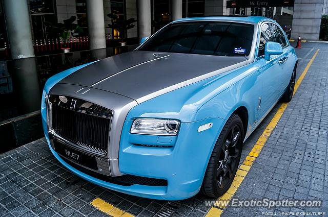 Rolls-Royce Ghost spotted in Pavilion, KL, Malaysia