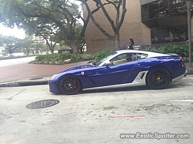 Ferrari 599GTB spotted in Houston, Texas