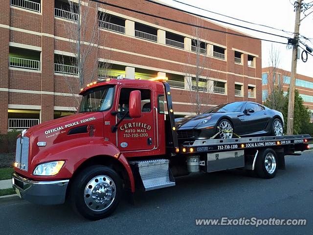 Ferrari 599GTB spotted in Red bank, New Jersey