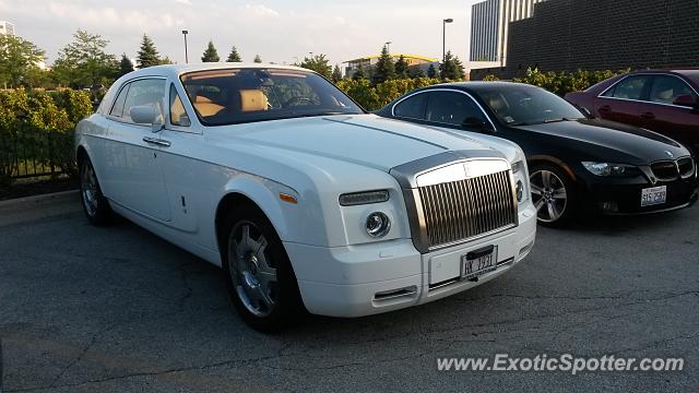 Rolls-Royce Phantom spotted in Oak Brook, Illinois