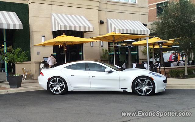 Fisker Karma spotted in Houston, Texas
