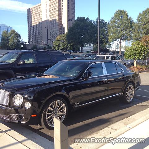Bentley Mulsanne spotted in Atlanta, Georgia