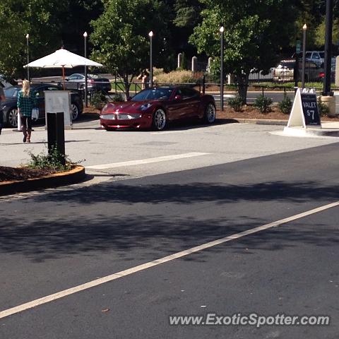 Fisker Karma spotted in Atlanta, Georgia