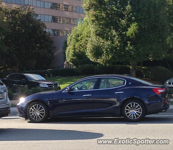 Maserati Ghibli spotted in Atlanta, Georgia