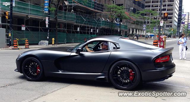 Dodge Viper spotted in Toronto, Canada