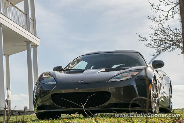 Lotus Evora spotted in Branford, Connecticut