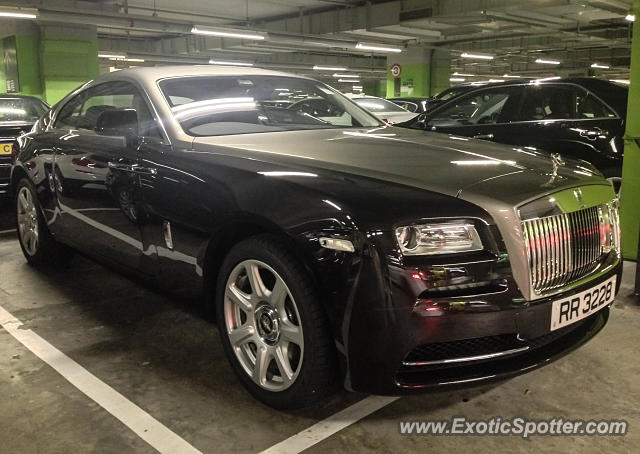 Rolls-Royce Wraith spotted in Hong Kong, China