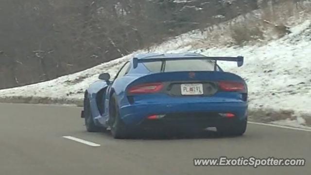 Dodge Viper spotted in Lakeville, Minnesota