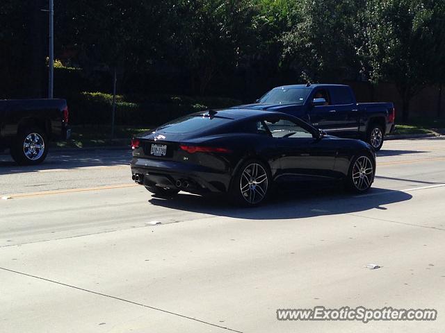 Jaguar F-Type spotted in Houston, Texas