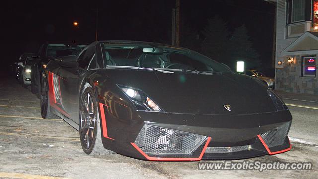Lamborghini Gallardo spotted in Hubertus, Wisconsin