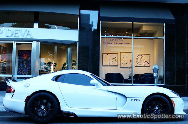 Dodge Viper spotted in Beverly Hills, California
