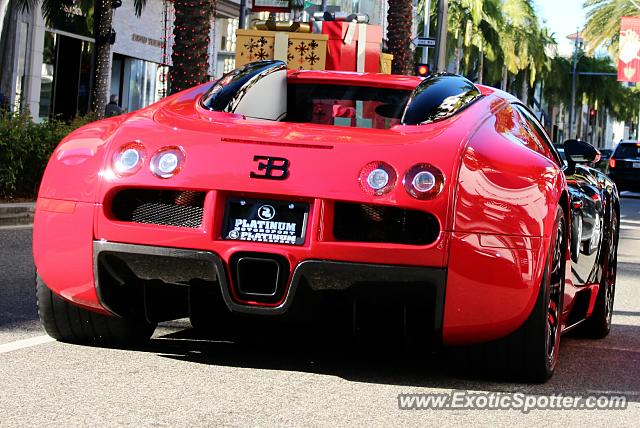 Bugatti Veyron spotted in Beverly Hills, California