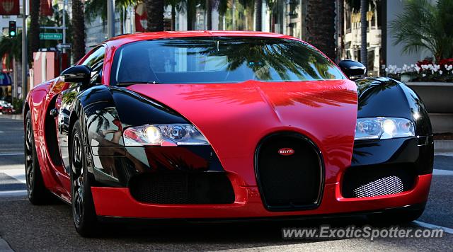 Bugatti Veyron spotted in Beverly Hills, California