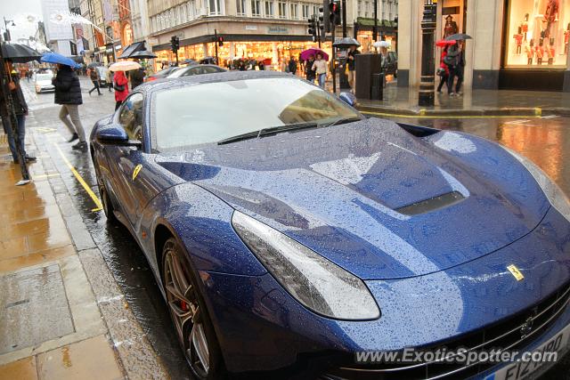 Ferrari F12 spotted in London, United Kingdom