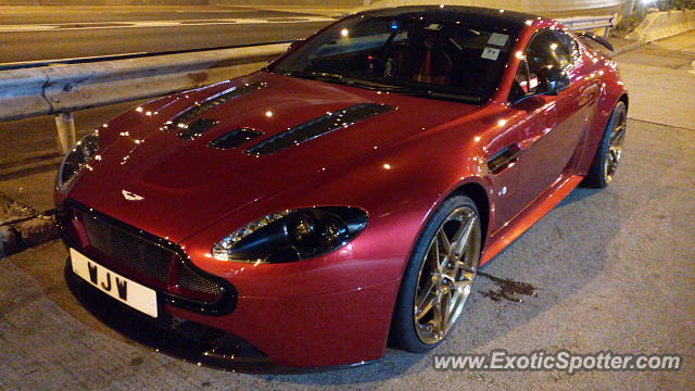 Aston Martin Vantage spotted in Hong Kong, China