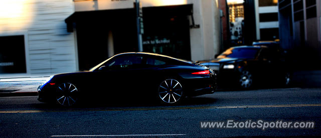 Porsche 911 spotted in Beverly hills, California