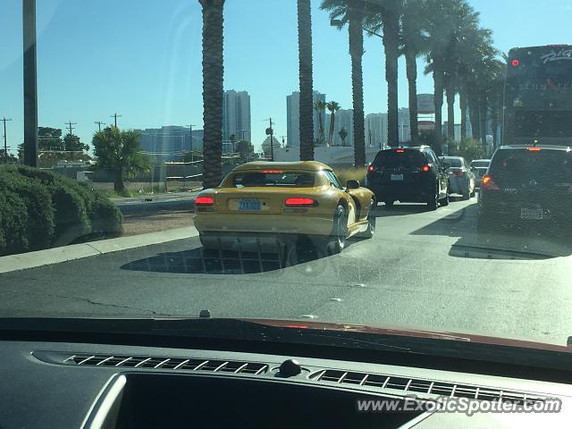 Dodge Viper spotted in Las Vegas, Nevada
