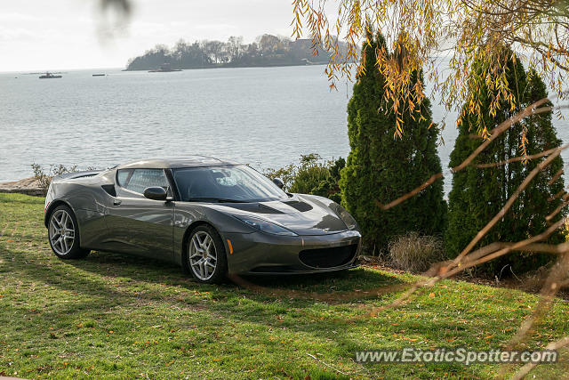 Lotus Evora spotted in Branford, Connecticut