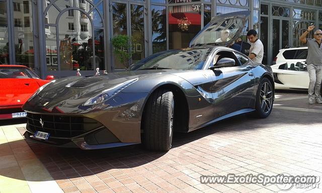 Ferrari F12 spotted in Cannes, France