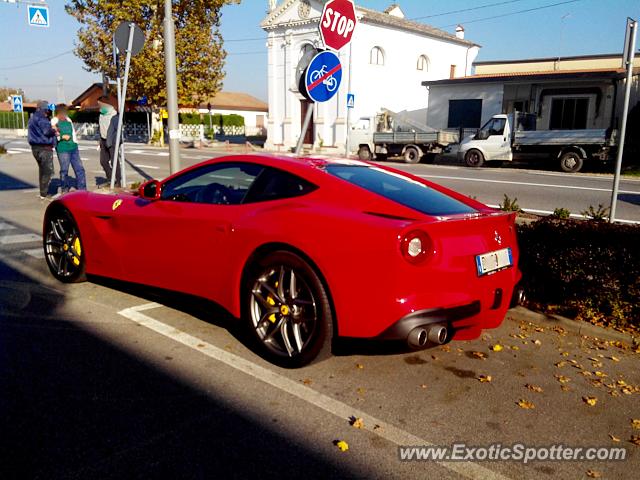 Ferrari F12 spotted in Padova, Italy