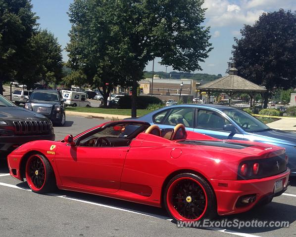 Ferrari 360 Modena spotted in State College, Pennsylvania