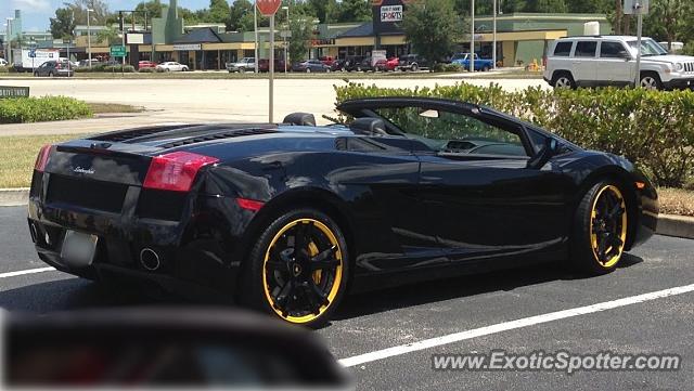 Lamborghini Gallardo spotted in Stuart, Florida