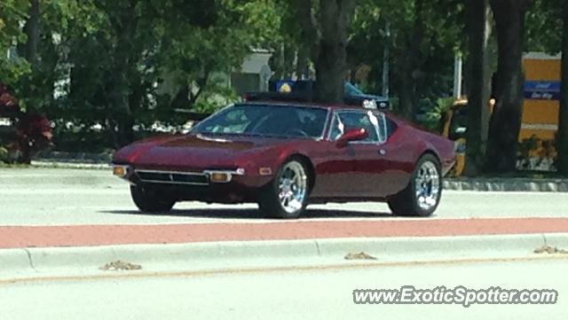 DeTomaso Pantera2 spotted in Jupiter, Florida