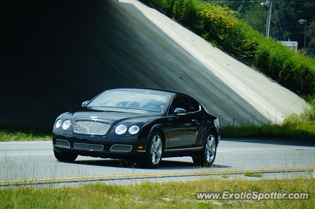 Bentley Continental spotted in Hendersonville, North Carolina