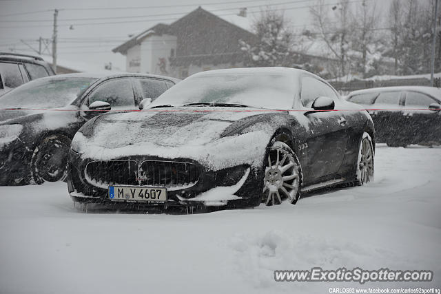 Maserati GranTurismo spotted in Kitzbühel, Austria
