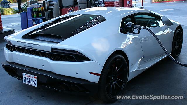 Lamborghini Huracan spotted in Beverly Hills, California