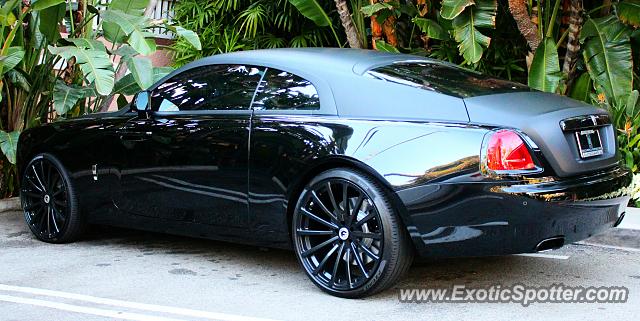 Rolls-Royce Wraith spotted in Beverly Hills, California