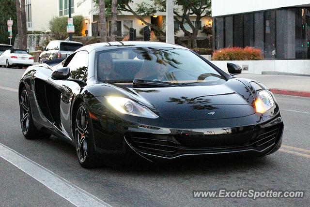 Mclaren MP4-12C spotted in Beverly Hills, California