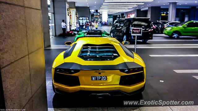Lamborghini Aventador spotted in Pavilion, KL, Malaysia