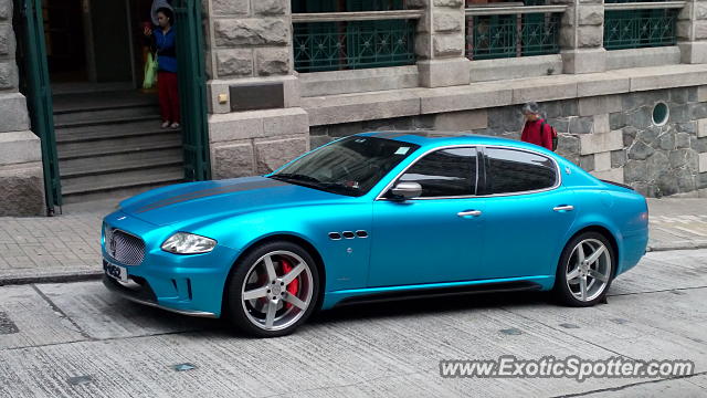 Maserati Quattroporte spotted in Hong Kong, China
