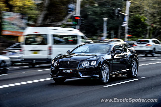 Bentley Continental spotted in Sydney, Australia