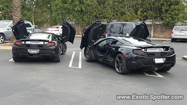 Mclaren MP4-12C spotted in Encino, California