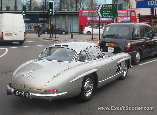 Mercedes 300SL spotted in London, United Kingdom