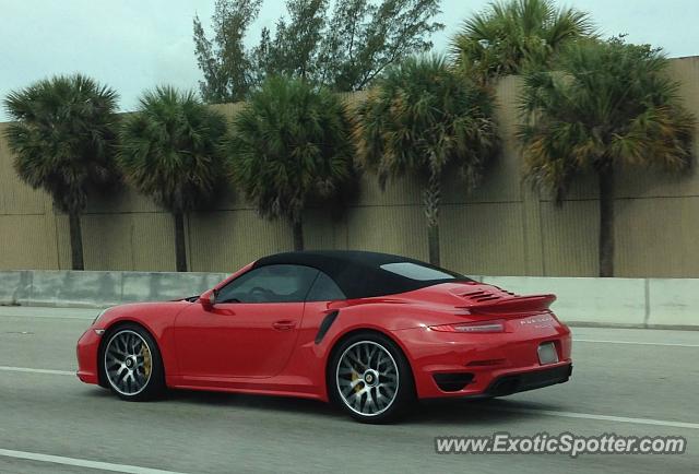 Porsche 911 Turbo spotted in Palm B. Gardens, Florida