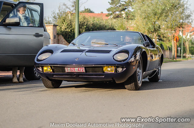 Lamborghini Miura spotted in Knokke-Heist, Belgium
