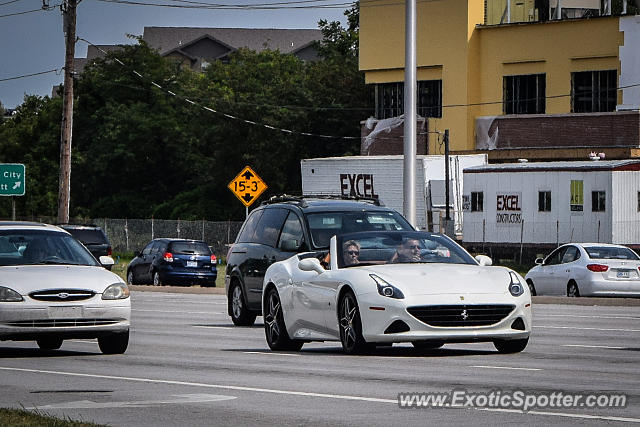Ferrari California spotted in Overland Park, Kansas